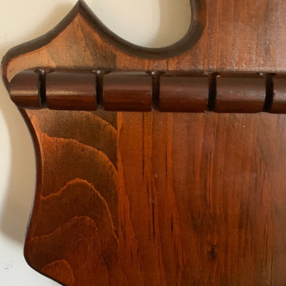 Maple Leaf Wooden Spoon Rack - Picture 3 of 10
